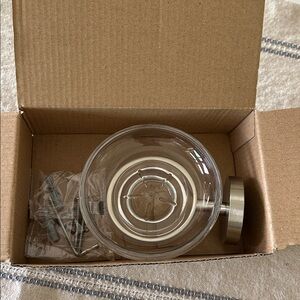 Grohe Glass Soap Dish with Silver Holder